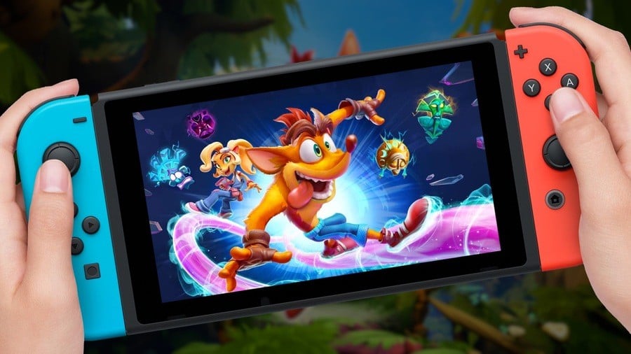 can you play crash bandicoot on nintendo switch