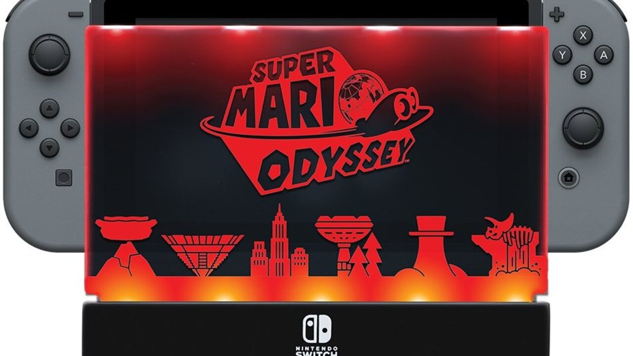 Out Super Mario Odyssey Experience With This Light-Up Dock Shield | Life