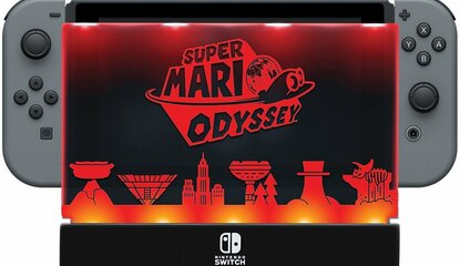 Pimp Out Your Super Mario Odyssey Experience With This Light-Up Switch Dock Shield