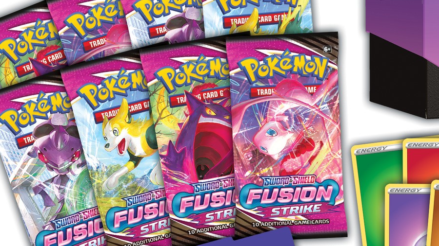 Pokemon Trading Card Game Sword Shield Fusion Strike Mew Elite