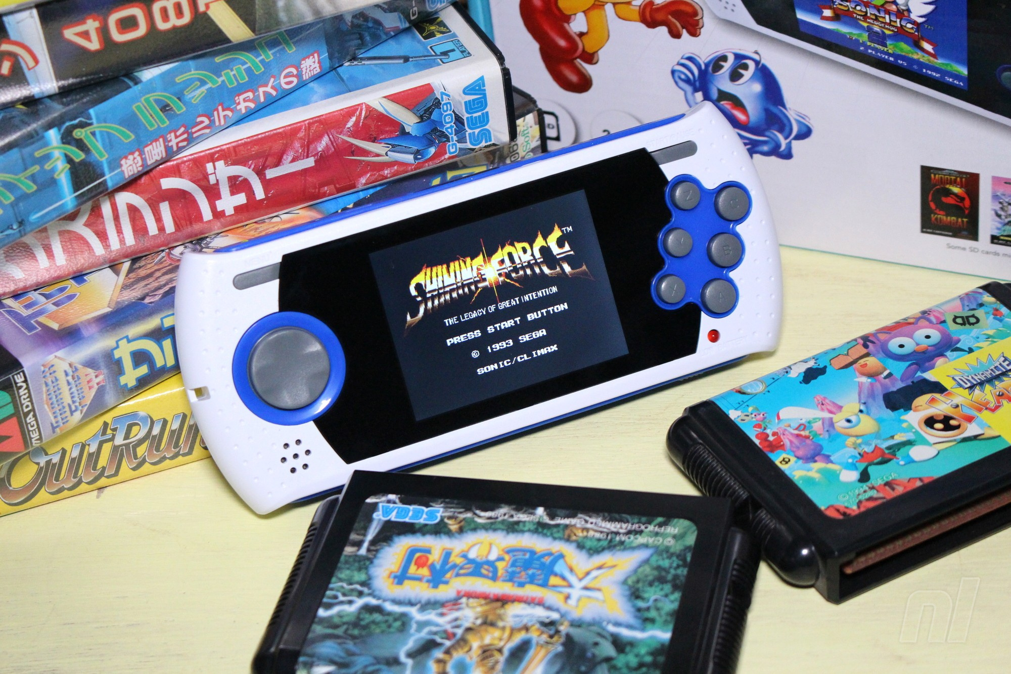 sega ultimate portable game player console with 85 games