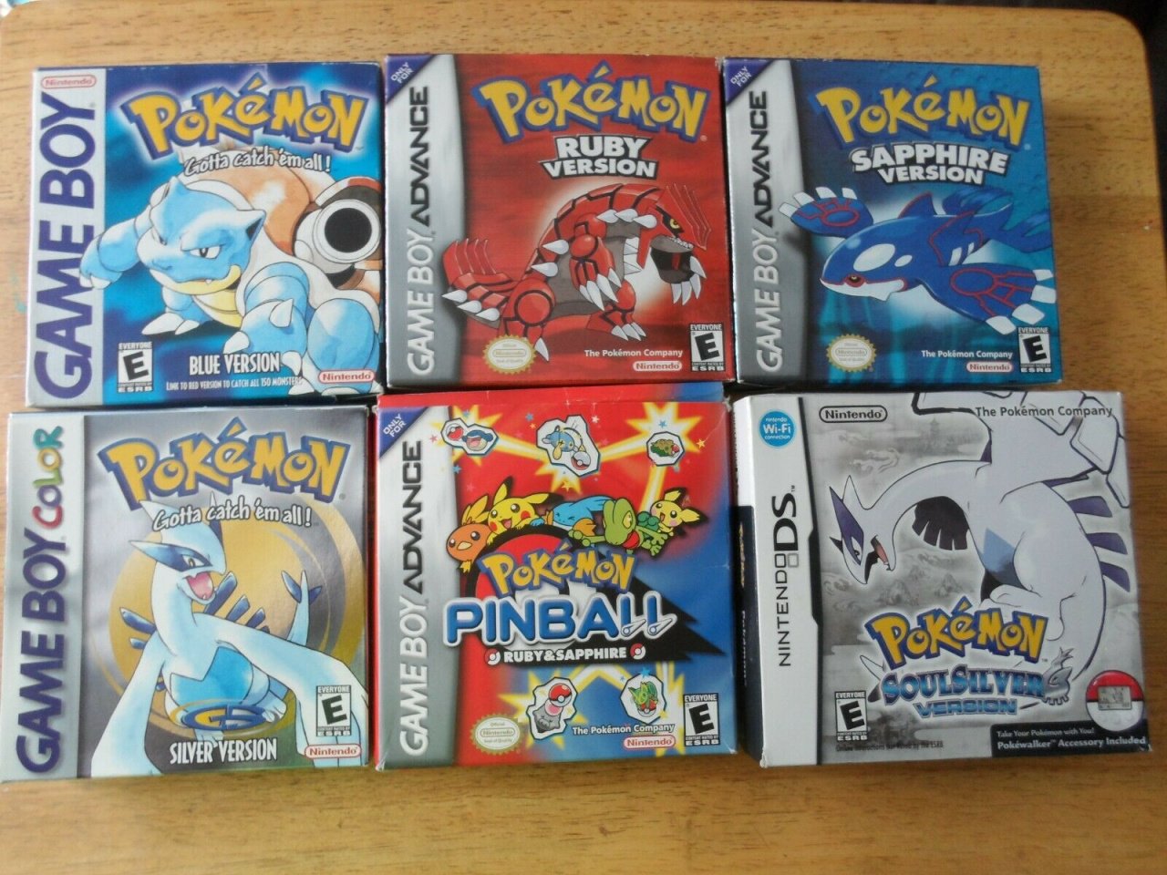 original pokemon games