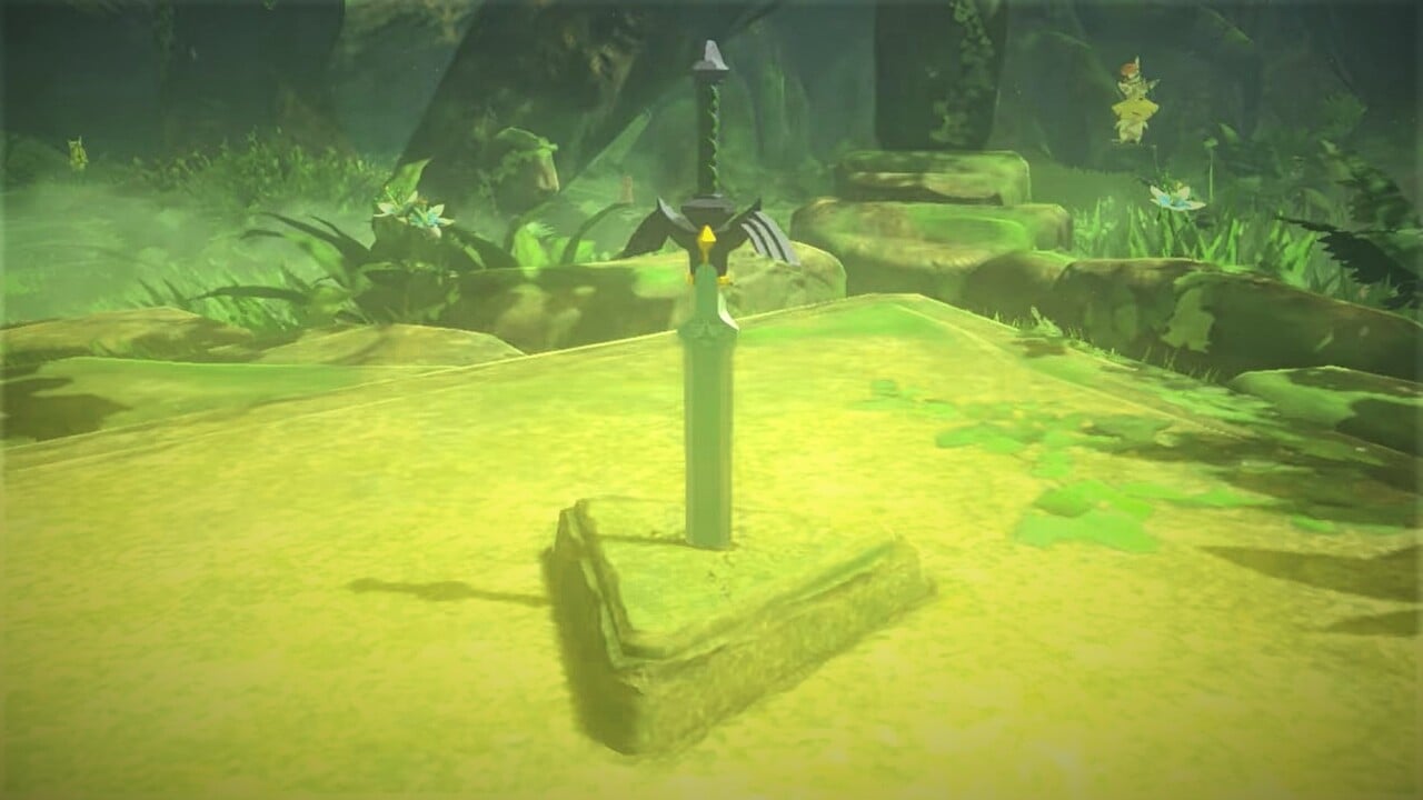 Zelda Master Sword Breath of the Wild Inspired 