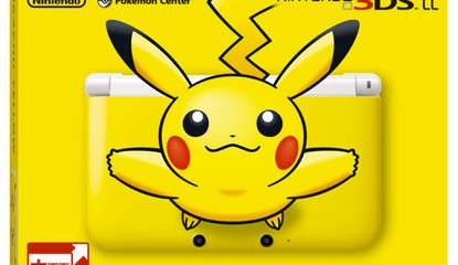 Yellow Pikachu Nintendo 3DS XL Coming to Japan