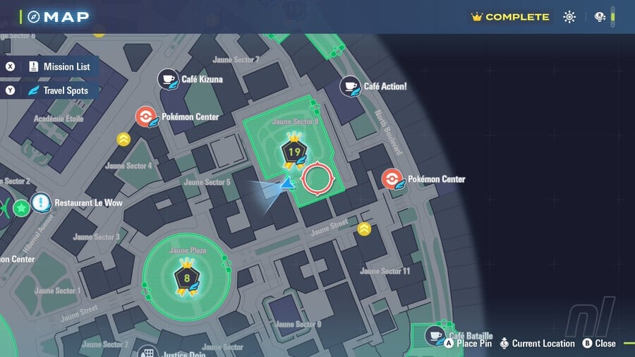 Wild Zone 19 Pokémon Legends: Z-A