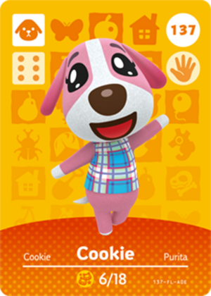 Cookie amiibo card