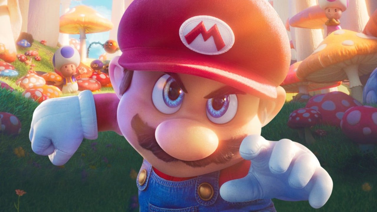 Mario springt op een 3D-reclamebord in een nieuwe filmtrailer