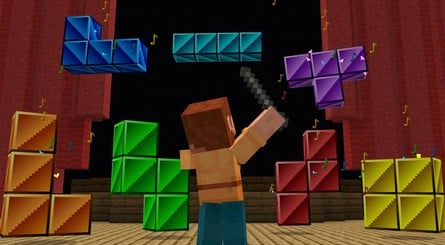 Minecraft X Tetris