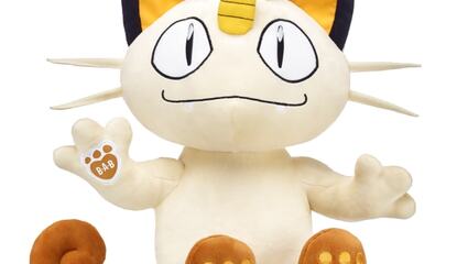 Meowth Is The Latest Pokémon To Get A Stuffing At Build-A-Bear Workshop