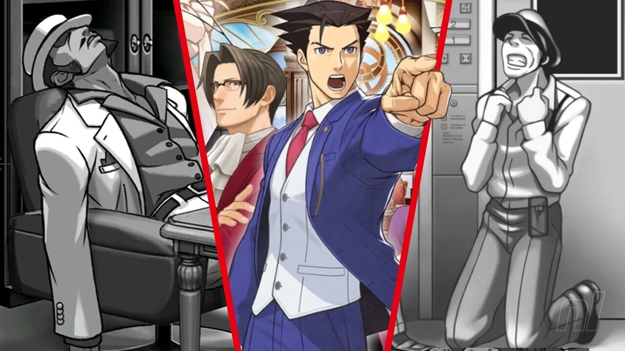 Phoenix Wright Ace Attorney 123 Switch Naruhodo Selection Game