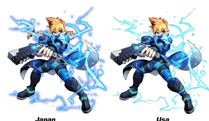 Subtle Character Design Changes Spotted for North American Version of Azure Striker Gunvolt
