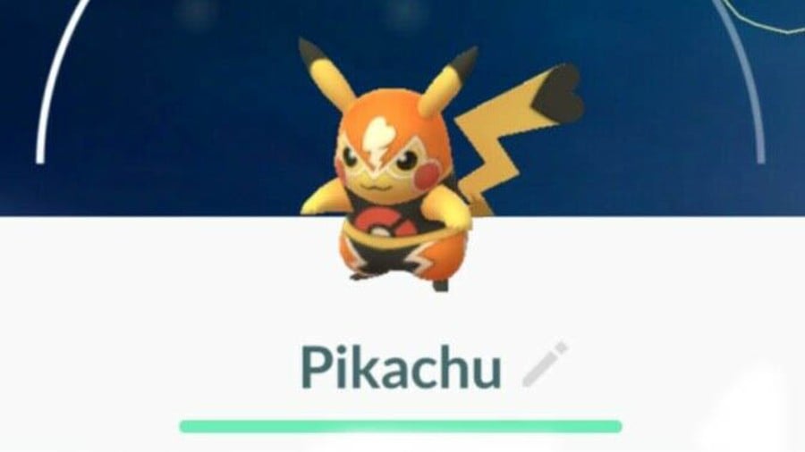 Pokémon Go Libre Pikachu! PvP Reward Exclusive Costume! NOT-Shiny!