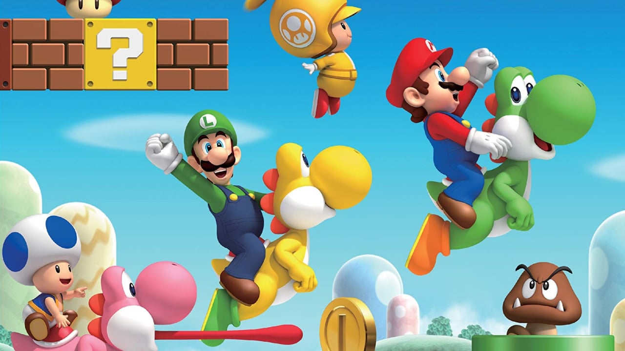 New Super Mario Bros. DS - Minigames VS - Random Minigames - 4 Players 