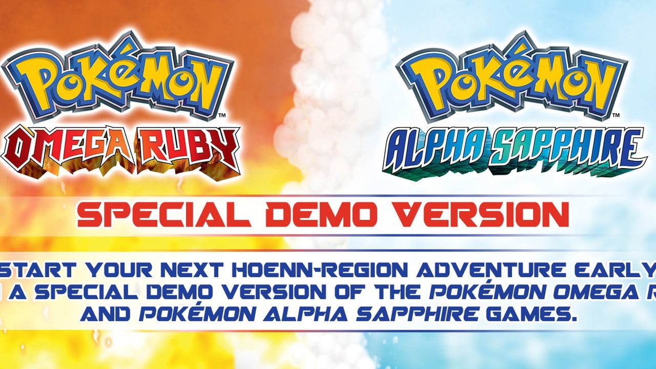 pokemon omega ruby and alpha sapphire demo rewards