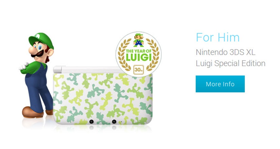 3 DS Valentine Luigi