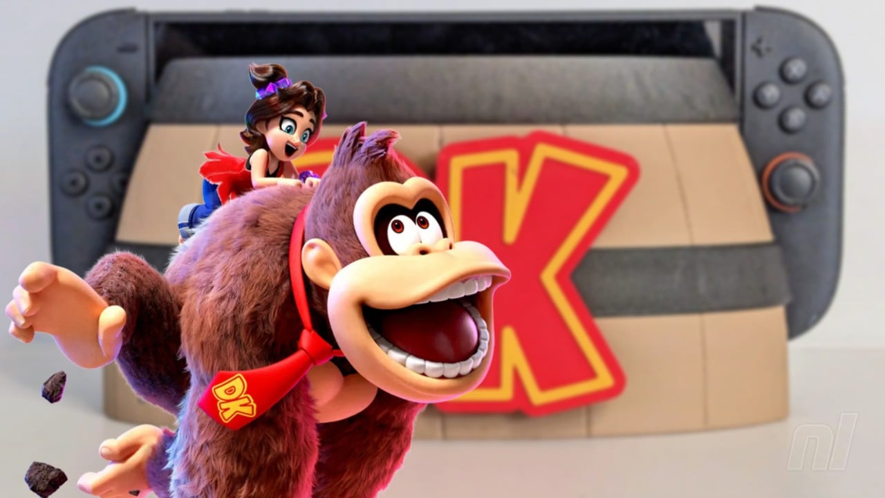 Donkey Kong Bananza Inspires Creative Switch 2 Dock Cover by Fans