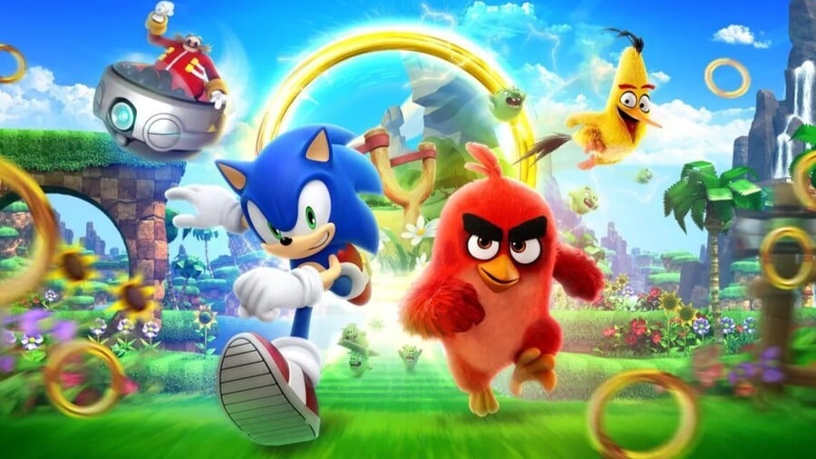 Sonic X Angry Birds