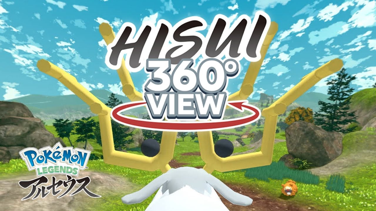 Video: Here’s A First-Person Look At Pokémon Legends: Arceus In ‘Hisui 360° View’