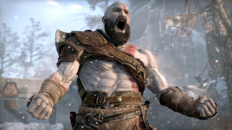 Kratos as seen in God of War