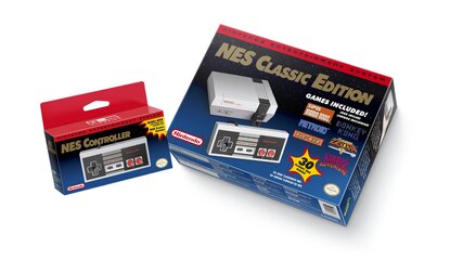 Nintendo Celebrates the NES Classic Edition by Going Retro With The 'Power Line'