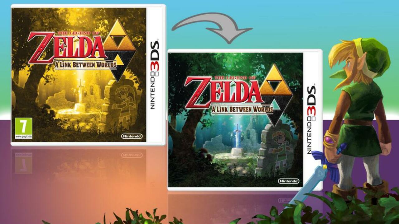 Nintendo 3DS Legend of Zelda BUNDLE: A Link Between Worlds & Ocarina of Time