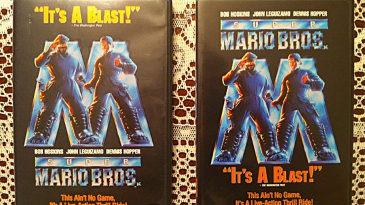 Super Mario Bros. Movie Re released on DVD Spot the Difference