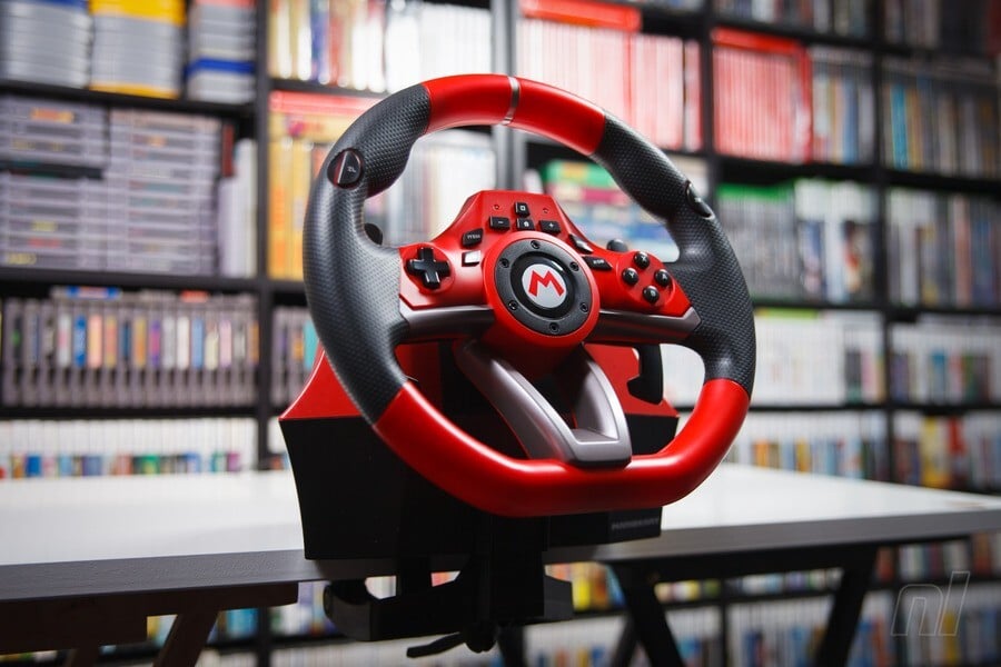 Mario Kart Racing Wheel Pro Deluxe for Nintendo Switch - HORI USA