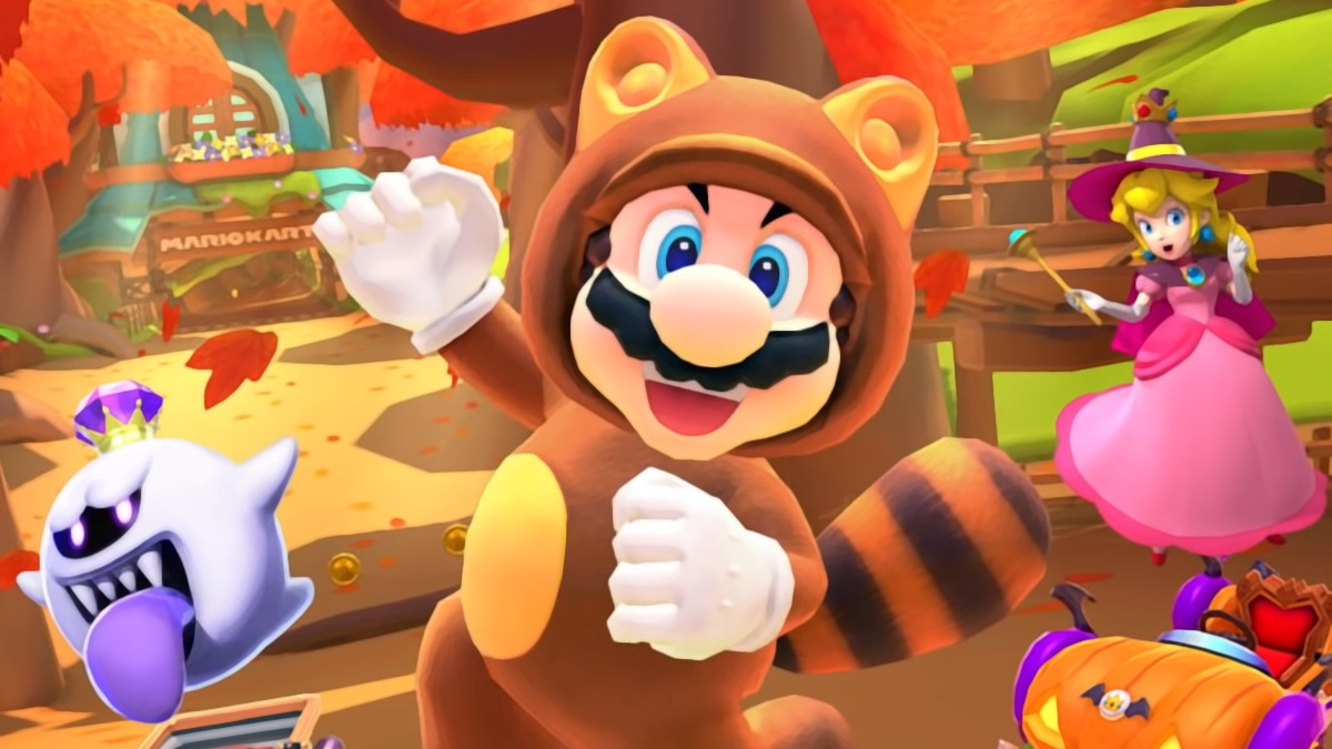 Mario Kart Tour Adds Tanooki Mario And The Super Leaf In Its Next Update thumbnail