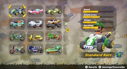 Luigi Standard Kart