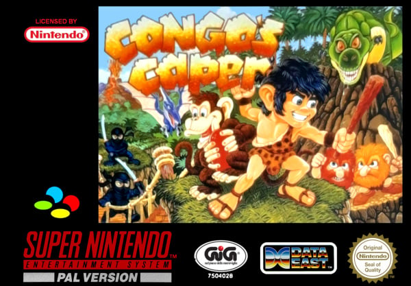 Congo's Caper - jogo do macaquinho no super nintendo - snes 