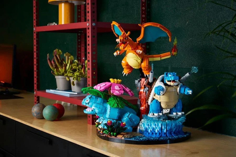 LEGO lifted the lid on its first wave of Pokémon sets this month, but how much will the beefy 'Venusaur, Charizard and Blastoise' build cost you?