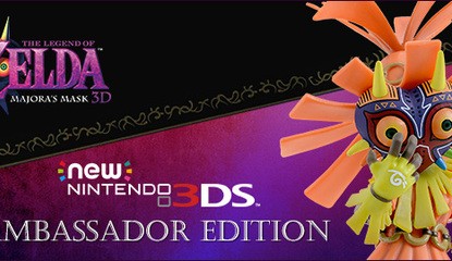 New Nintendo 3DS Ambassadors in the UK Added to The Legend of Zelda: Majora's Mask 3D Skull Kid Figurine Promotion