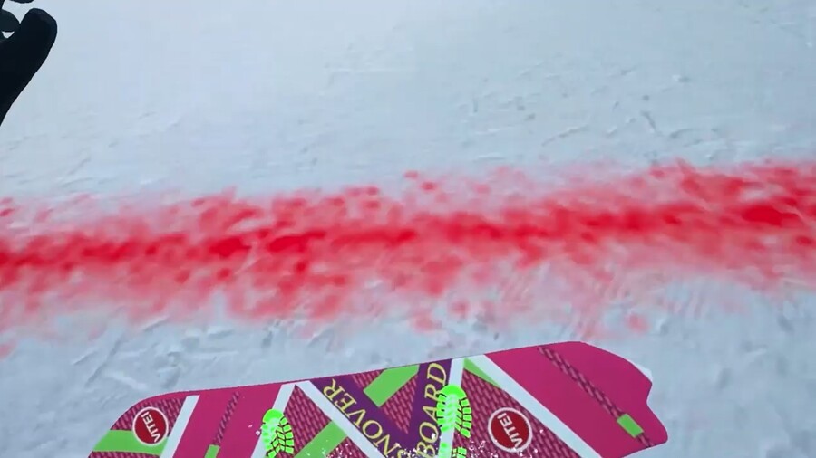 "Hey, little girl, little girl! I need to borrow your... Snoverboard."
