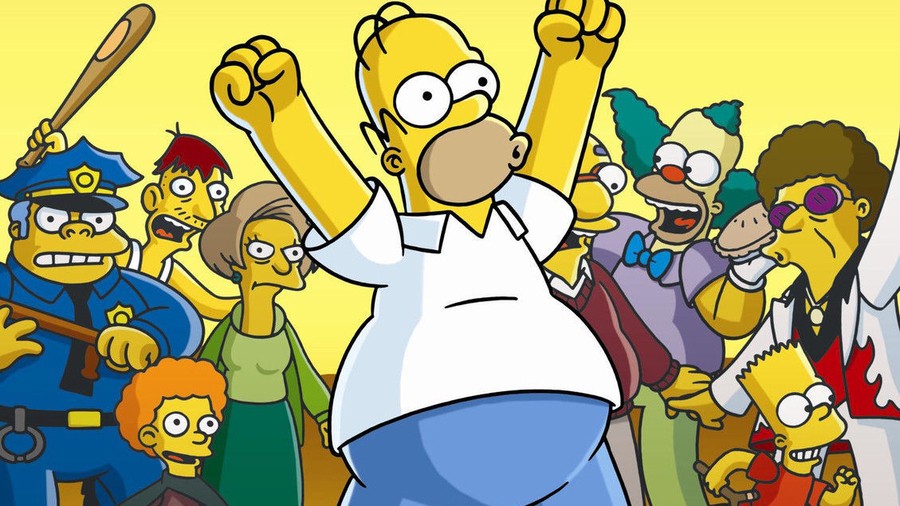 Simpsons Oyun Kapağı