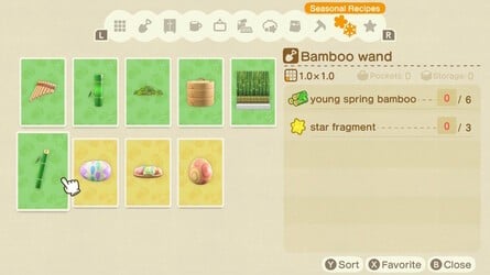 Bamboo Wand Animal Crossing New Horizons