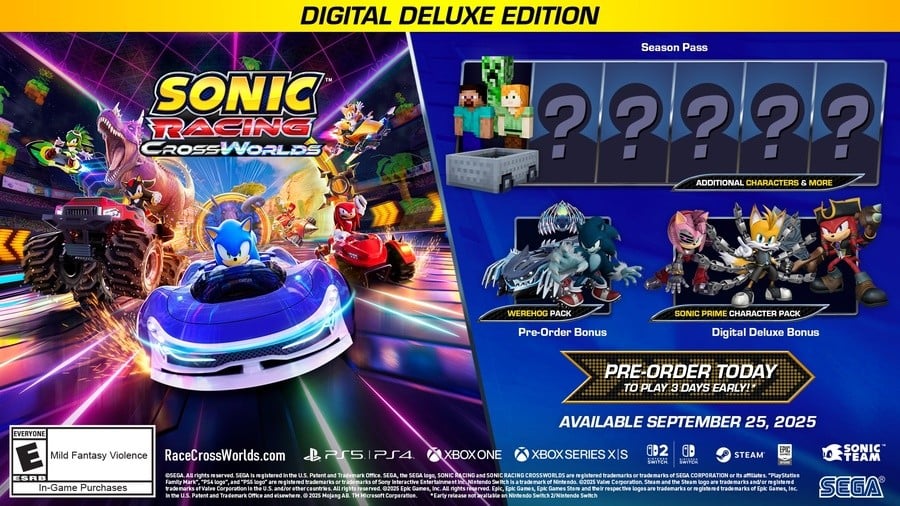 Sonic Racing: CrossWorlds