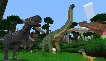 Dinosaurs Come To Life In Minecraft's New Jurassic World DLC