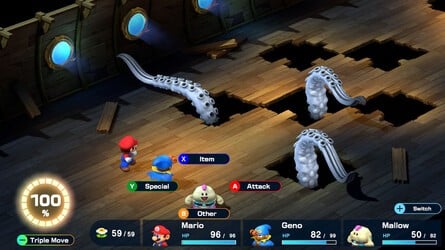 Super Mario RPG: How To Defeat King Calamari 5