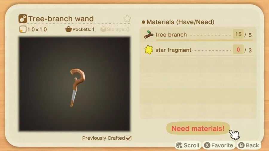 Tree-Branch Wand