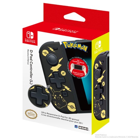 D Pad (Pikachu Black & Gold) Package Image