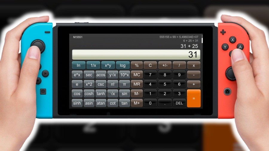 Nintendo Switch Calculator