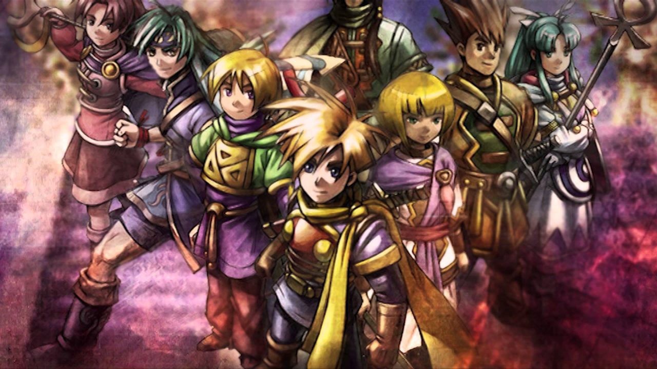 يبدو أن Camelot قد قامت بتحديث موقعها الرسمي على الإنترنت بعمل فني Golden Sun