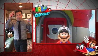 Watch Jimmy Fallon Play Super Mario Odyssey On The Nintendo Switch