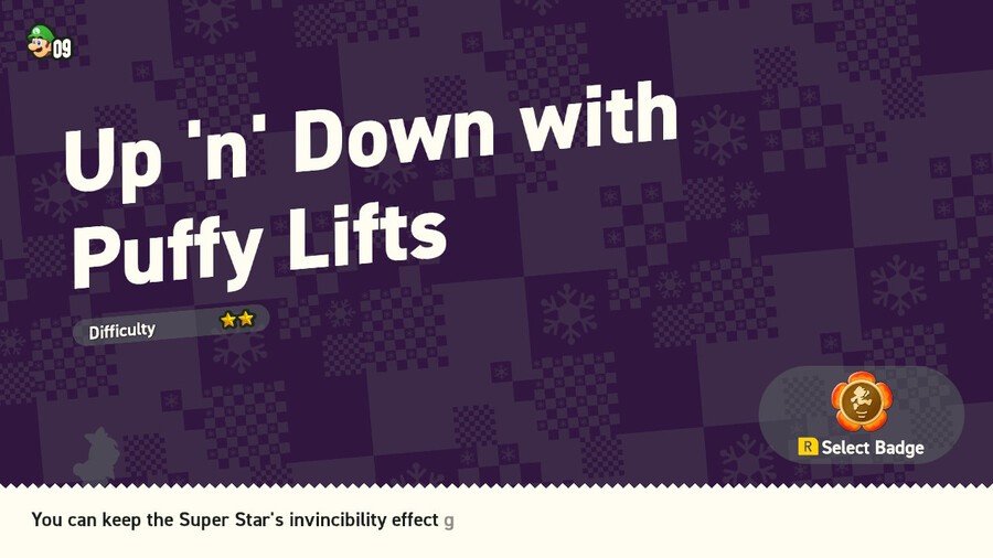 Super Mario Bros. Wonder Walkthrough: World 2 - Up 'n' Down With Puffy Lifts 1