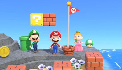 Animal Crossing Will Get A Bunch Of Mario Items And Clothing In Next Update