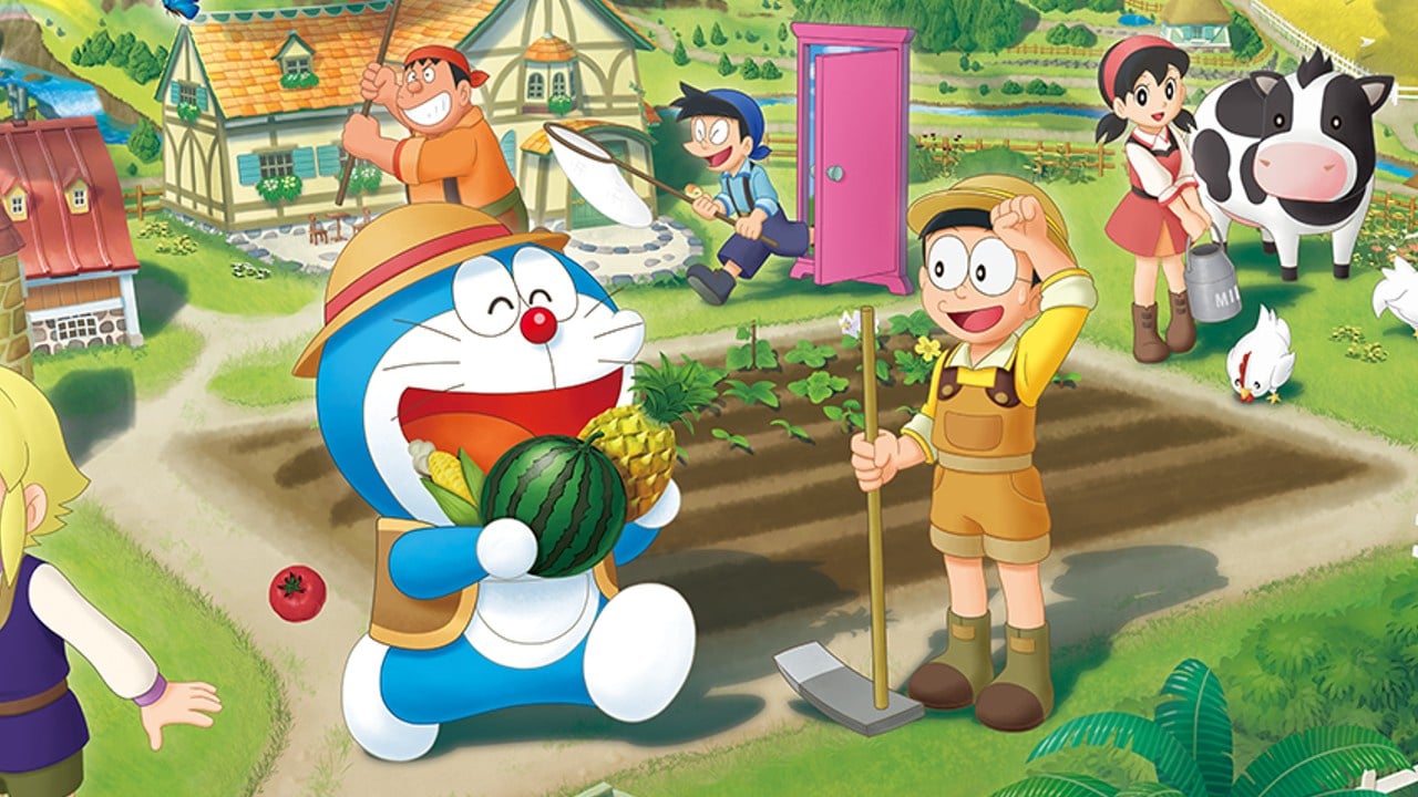 Doraemon Story Of Seasons: Friends Of The Great Kingdom Sprouts November Ini Di Switch
