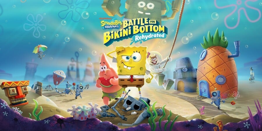 Spongebob Squarepants Battle For Bikini Bottom Rehydrated (Switch)