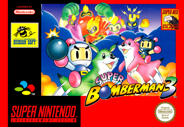 Super Bomberman 3 Universal Game Cover/Case for Super Nintendo/SNES :  r/customcovers