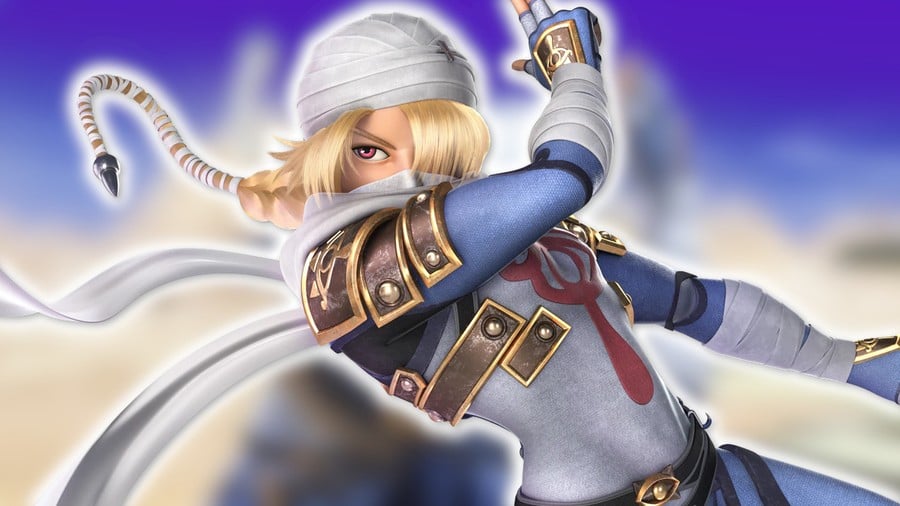 Sheik, as seen in Super Smash Bros. Ultimate