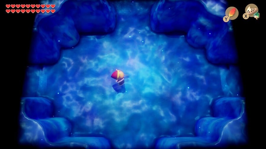 Link in the Wind Fish's Egg apparently endless maze